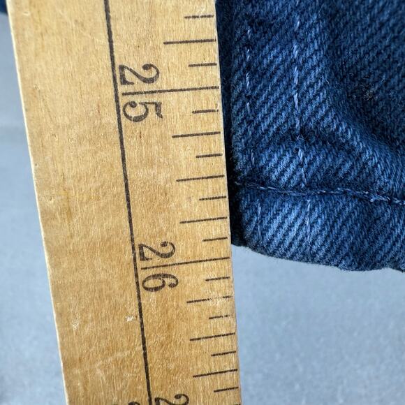 Levi's 560 Jeans Men's 29x28 Indigo Blue Orange Tag Loose Fit Vintage Made in US - Picture 14 of 15